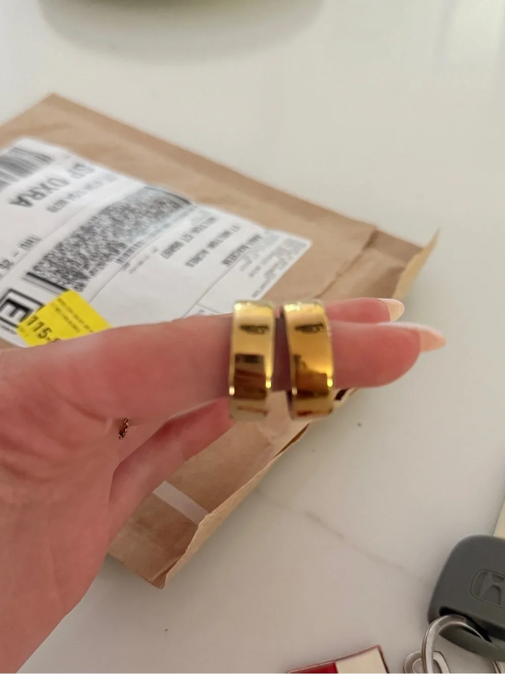 Oura ring size 8 GOLD gen4